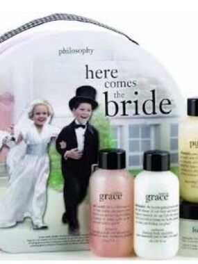 Philosophy Here Comes the Bride Grace Shower Gel & Lotion Set - Pink, White